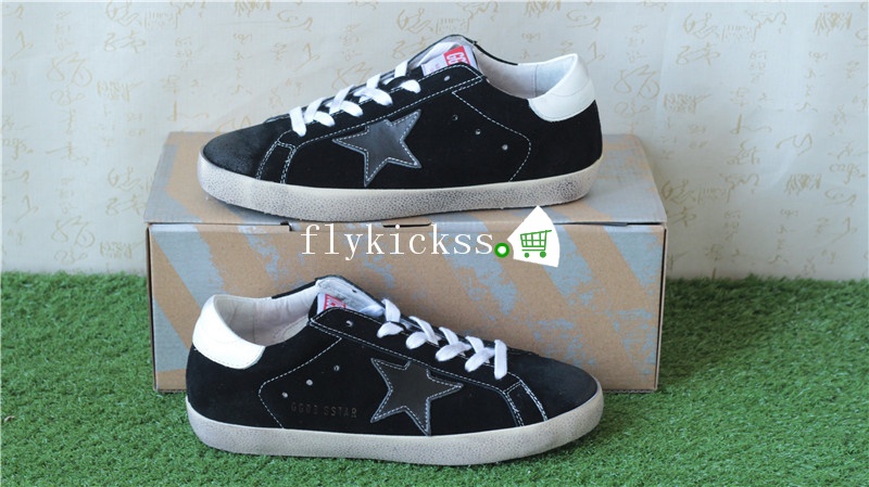 Golden Goose Sneaker Superstar Black White